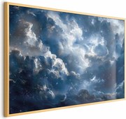 Plakat Astronomiczne cuda 30x21cm z ramą złotą bez marginesu ARTGEIST B