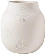 Kremowy wazon ceramiczny PEARL, średni