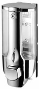 AQUALINE 72075 Naścienny dozownik mydła w płynie 350 ml, chrom