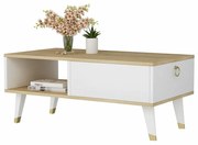 Stolik konferencyjny Delux Sapphire Oak and White