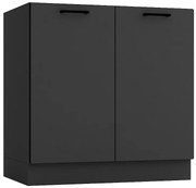 Szafka Pod Zabudowę Zlewu 80 Cm Grafit E4-Z12