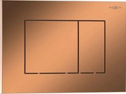 Mexen Tex 02 przycisk spłukujący, różowe złoto błyszczący - 6102-09