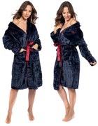 Szlafrok Damski Roger Navy Red M