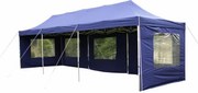 Pawilon ogrodowy rozkładany - niebieski, 3 x 9 m