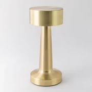 Bezprzewodowa Lampa Stołowa Led Mull Złoto - Sklum