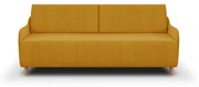 Kanapa 3 os z funkcją spania BEST Żółty