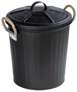 WENKO 24022100 - Kosz GARA 24x28,5 cm czarny