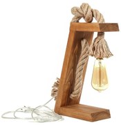 Lampa stołowa w naturalnym kolorze (wysokość 10 cm) – Opviq lights