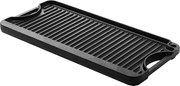 Płyta Grillowa, SucceBuy Reversible Cast Iron Griddle, Wstępnie Sezonowana, 492 × 218 mm