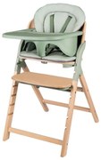 Lionelo - dziecięce krzesełko do karmienia 3 w 1 MEGAN Green Wood