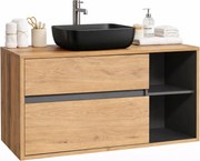 Podwieszana szafka łazienkowa z szufladami pod umywalkę nablatową G3-W95