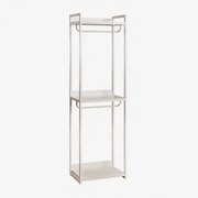 Otwarta Szafa Z Żelaza Velunis Gardenia Biel - Sklum