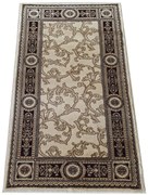 Kremowy prostokątny dywan w rustykalnym stylu Z1-N81