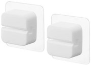 Białe silikonowe uchwyty wielofunkcyjne zestaw 2 szt. Film Hook – YAMAZAKI