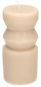 Świeca Cornelia 14cm beige