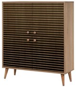 Szafka Mega Sonoma Oak Stripes II