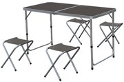 Stolik turystyczny OTANO + 4 stołki