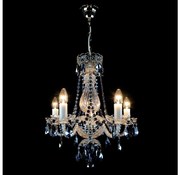 Wranovsky JWZ102052101 - Żyrandol kryształowy na łańcuchu DE LUXE 5xE14/40W/230V