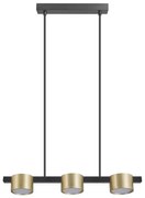 LED Żyrandol na lince MIRELLA 3xGX53/6W/230V złoty/czarny