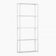 Modułowa Półka Ścienna 60 Cm Ze Stali Thura Gardenia Biel - Sklum