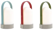 Biała lampa stołowa LED ze ściemniaczem (wysokość 15 cm) Uri – Remember