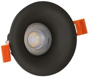 Oprawa wpuszczana FIALE 1xGU10/35W/230V okrągły czarny