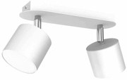 Lampa sufitowa DIXIE WHITE 2xGX53, podwójna, kierunkowa, biała