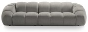 Jasnoszara sofa 294 cm Diana – Micadoni