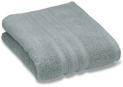 Szarozielony bawełniany ręcznik kąpielowy frotte 70x120 cm Zero Twist – Catherine Lansfield