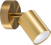 LED RGBW ściemnialna ścienna oprawa punktowa GOLDI 1xGU10/6W/230V złota