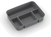 Szary plastikowy separator do pojemnika 31,5x24x7,5 cm K Latch Box – KIS