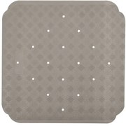 Spirella Antypoślizgowa mata prysznicowa RUBY,szara, 53 x 53 cm