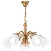 Żyrandol na lince TULIPAN 5xE27/60W/230V