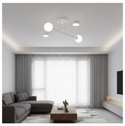 Przysufitowy żyrandol HOLON 2xG9/8W/230V + 2xGX53/12W szary