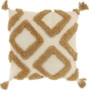 Poduszka dekoracyjna CRUZ 45x45 cm, beżowy