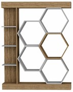 Biblioteczka Sueno White and Walnut