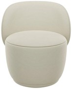 Beżowy fotel z materiału bouclé KUON – Blomus