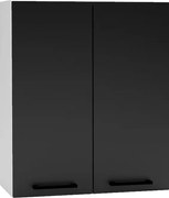 Szafka kuchenna wisząca 60 DENIS W60 czarna mat STOLKAR