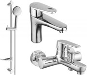 Mexen Kama DF75 zestaw wannowy, chrom - 72503DF75-00