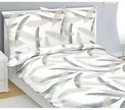 Bellatex Pościel flanelowa Piórko, 140 x 220 cm, 70 x 90 cm