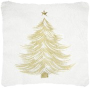 Poduszka świąteczna KLAUS, z choinką, 45 × 45 cm