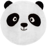Dywan okrągły panda z uszami SMILE, Ø 100 cm