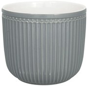 Szara ceramiczna doniczka Green Gate Alice, ø 16 cm