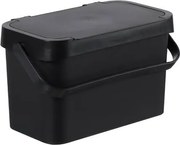SmartStore Plastikowy kosz na odpady organiczne Collect, czarny, 5 l