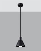 Lampa wisząca TALEJA 1 czarna SOLLUX  LIGHTING