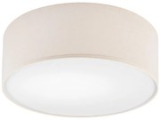 Lampa sufitowa SIRJA 1xE27/60W/230V śr. 35 cm kremowa