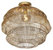 Orientalna lampa sufitowa złota 45 cm - Vadi