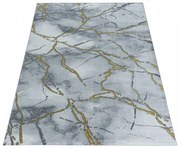 Dywan ekskluzywny Naxos szaro-złoty 80 cm x 150 cm