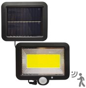 LED solarny reflektor z czujnikiem DUO LED/1W/3,7V 1200 mAh IP44