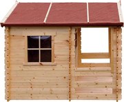 Drewniany domek ogrodowy dla dzieci - 182x146cm - M501A
